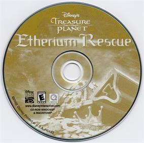 Disney's Treasure Planet Training Academy - Disc Image