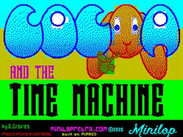 Cocoa and the Time Machine - Screenshot - Game Title Image