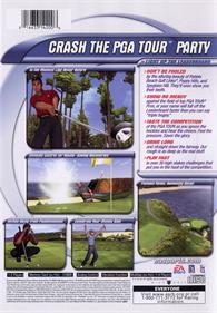Tiger Woods PGA Tour 2001 - Box - Back Image