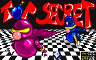 Top Secret - Screenshot - Game Title Image