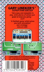 Superstar Soccer - Box - Back Image