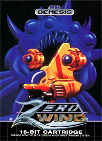 Zero Wing - Fanart - Box - Front Image
