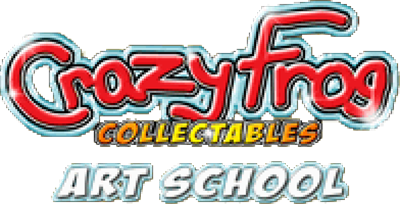 Crazy Frog Collectables: Art School - Clear Logo Image