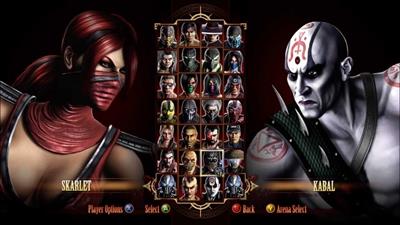 Mortal Kombat: Komplete Edition - Screenshot - Game Select Image
