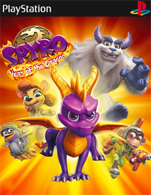 Spyro: Year of the Dragon - Fanart - Box - Front Image
