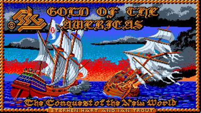 Gold of the Americas: The Conquest of the New World - Screenshot - Game Title Image