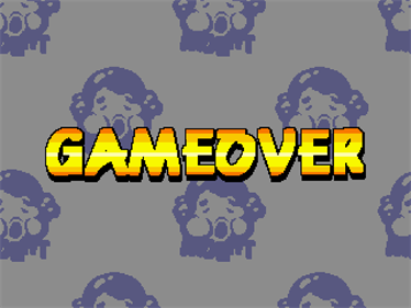 Topy Topy Gogo - Screenshot - Game Over Image