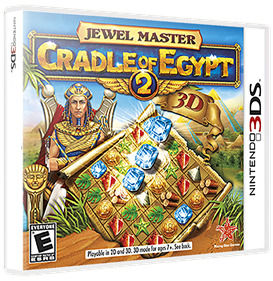 Jewel Master: Cradle of Egypt 2 3D - Box - 3D Image