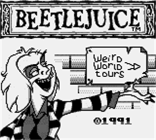 Beetlejuice - Screenshot - Game Title Image