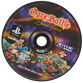 Ogre Battle: Limited Edition - Disc Image