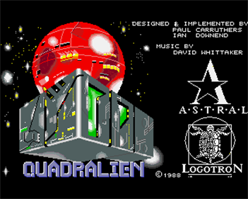 Quadralien - Screenshot - Game Title Image