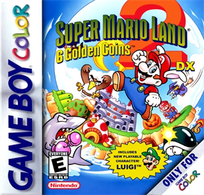 Super Mario Land 2: 6 Golden Coins DX - Box - Front Image