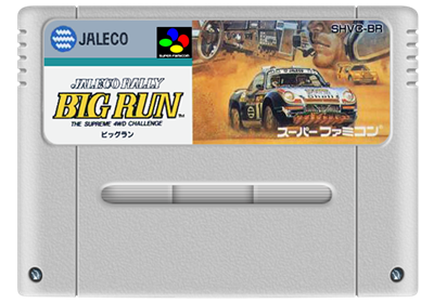 Jaleco Rally Big Run: The Supreme 4WD Challenge - Fanart - Cart - Front