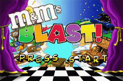 M&M's Blast! - Screenshot - Game Title Image