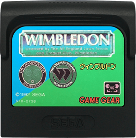 Wimbledon Tennis - Cart - Front Image