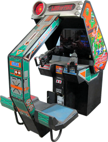 Line of Fire - Arcade - Cabinet Image