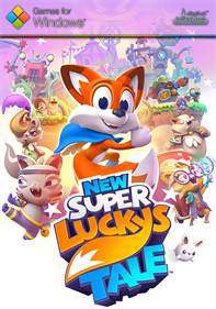 New Super Lucky's Tale - Fanart - Box - Front Image
