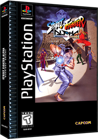 Street Fighter Alpha: Warriors' Dreams - Box - 3D Image