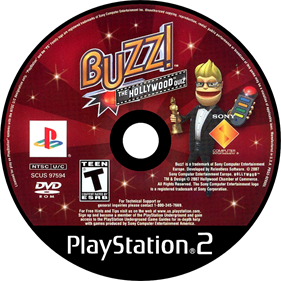 Buzz! The Hollywood Quiz - Disc Image