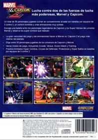 Marvel vs. Capcom 2: New Age of Heroes - Box - Back Image