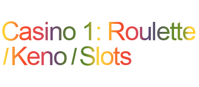 Casino I: Roulette / Keno / Slots - Clear Logo Image