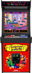 Saboten Bombers - Arcade - Cabinet Image