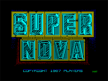 Super Nova - Screenshot - Game Title Image