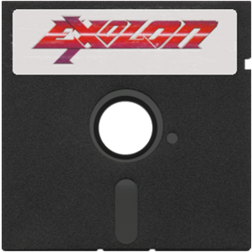 Exolon - Fanart - Disc Image