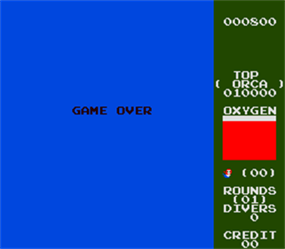 Marine Boy - Screenshot - Game Over Image