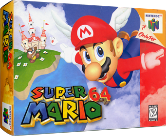 Super Mario 64 - Box - 3D Image