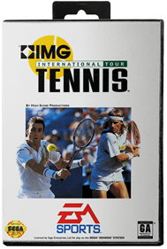 IMG International Tour Tennis - Box - Front - Reconstructed Image