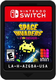 Space Invaders Forever - Fanart - Cart - Front Image