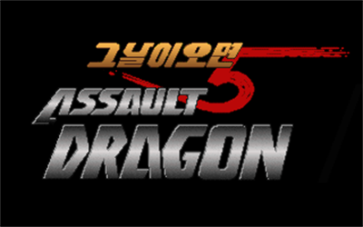 The Day 5: Assault Dragon - Screenshot - Game Title Image