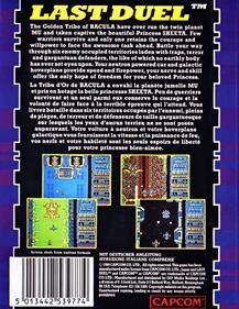 Last Duel - Box - Back Image