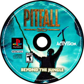 Pitfall 3D: Beyond the Jungle - Fanart - Disc Image