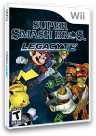 Super Smash Bros. Legacy TE - Box - 3D Image