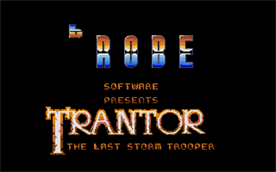 Trantor: The Last Stormtrooper - Screenshot - Game Title Image