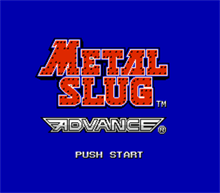 Metal Slug - Screenshot - Game Title Image