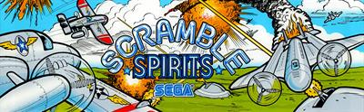 Scramble Spirits - Arcade - Marquee Image