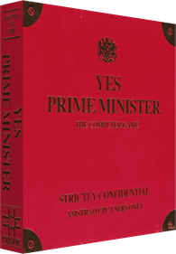 Yes Prime Minister: The Computer Game - Box - 3D Image