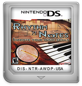 Rhythm 'n Notes: Improve Your Music Skills - Fanart - Cart - Front