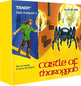 Castle of Tharoggad - Box - 3D Image
