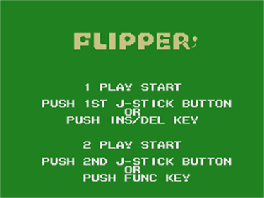 Sega Flipper - Screenshot - Game Title Image