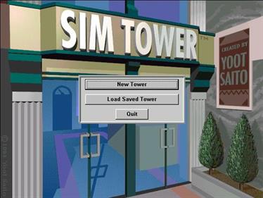 SimTower: The Vertical Empire - Screenshot - Game Title Image