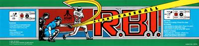 Vs. Atari R.B.I. Baseball - Arcade - Marquee Image