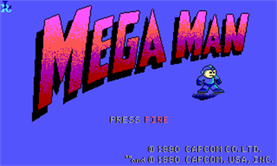 Mega Man - Screenshot - Game Title Image