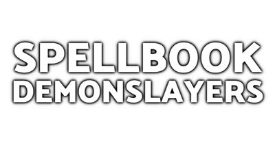 Spellbook Demonslayers - Clear Logo Image