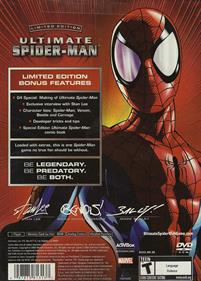 Ultimate Spider-Man: Limited Edition - Box - Back Image