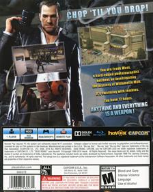 Dead Rising - Box - Back Image