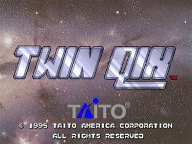 Twin Qix - Screenshot - Game Title Image
